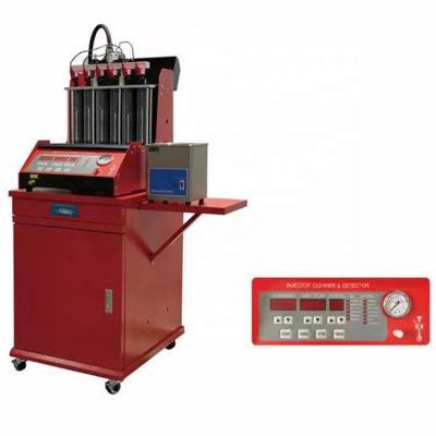 China 6 Cylinders Injector Tester And Cleaner With 600sec Injection Time And 250W Power for sale