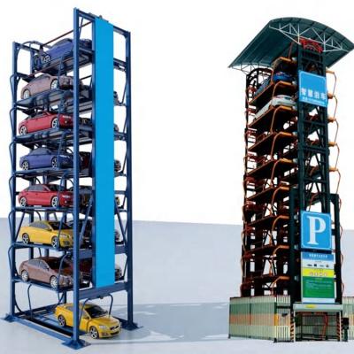 China 3000KGS Loading Capacity Vertical Rotary Parking System AC 3p For 20 Cars for sale