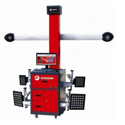 China Waterproof And Oil Proof Truck Wheel Alignment Machine For Top Notch 4 Wheel Alignment for sale