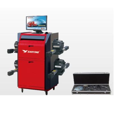 China 110V Laser Vehicle Alignment Machine For Commercial Vehicles Truck Wheel Aligner for sale