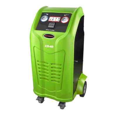 China 180L/Min Vacuum Grey AC Refrigerant Recovery Machine For R134a And 1234yf for sale