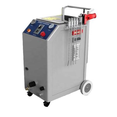 China Grey Dry Ice Blasting Machine 1.5kg/Min Capacity For Cleaning Car Engine Carbon for sale