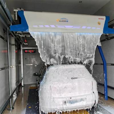 China 360 Rollover Car Wash Automatic Touchless Car Wash Machine with Total Weight/volume Automatic car washing robot ≥2100kgs/≥7.5cube for sale