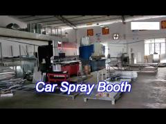 diesel turbo fan car spray booth 32 pcs infrared lamps easy to operation