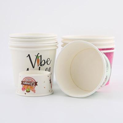 China New Design 100Ml Recyclable 3.5Oz Ice Cream Paper Cup Lid With High Quality for sale