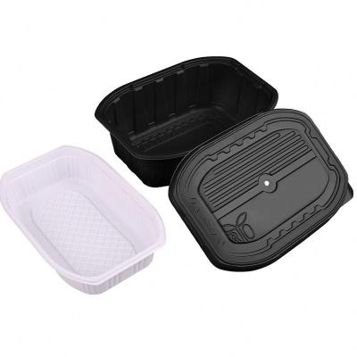 China Recycled Materials Factory Price Self Heating Food Packaging Box With Two Layers for sale