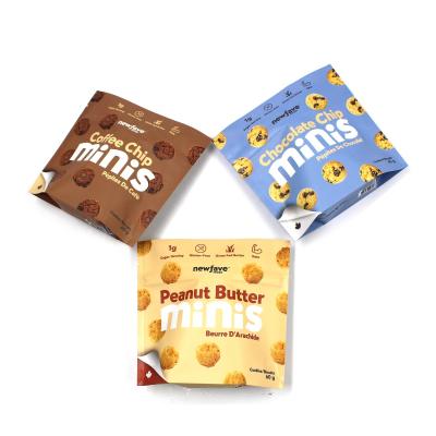 China Custom Printed Plastic Moisture Proof Zipper Bag Snack Food Packaging Heat Seal Stand Up Food Moisture Proof Dry Pouch for sale