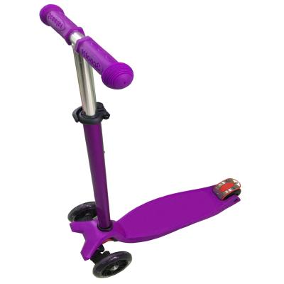 China Kids Adjustable Stepping Height Handlebar Built-in Paddle 3 Adjustable Wheels Kick Scooters For Girls for sale