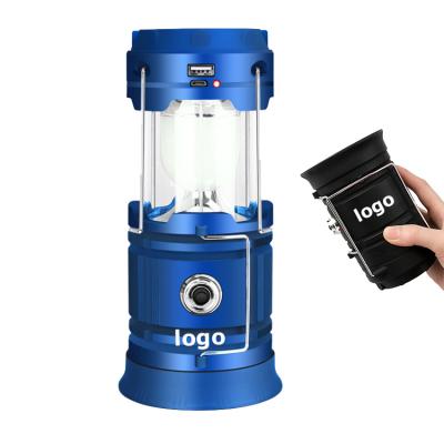 China Portable Folding Li-ion 3 in 1 Mini Toy Camping Lantern With Fan for Camping Hiking for sale