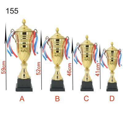 China Health Care Institute Trophy Cup Trophies Plaques And Awards For Soccer Medalhas E Trofeus Metal Premium High Quality Gold Plated Trophy for sale