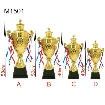 China Health Care Institution Custom Metal Trophy Cup Soccer Trophy Awards For School Graduation China Cheap Soccer Trophies Trofeos Personalizados for sale