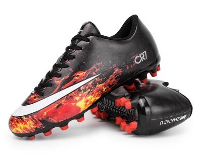 China Fashion\Comfortable\Durable\Breathable\Lit Soccer Shoes Profesional Men Sport Soccer Boots Shoes Predatory High Ankle TPU Sole Soccer Shoes Botas De Futbol Juveniles for sale