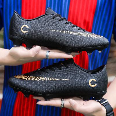 China Comfortable Soccer Shoes Soccer Boots Shoes European Survetement Football Soccer Boots For Mens High Top Soccer Cleats for sale