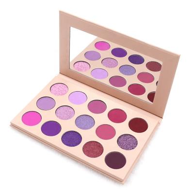 China Beautydom Makeup Set Eyeshadow Palette Waterproof Custom With Logo Eye Shadow Palette Waterproof Vegan 15 Mirror Colors Wholesale Package for sale