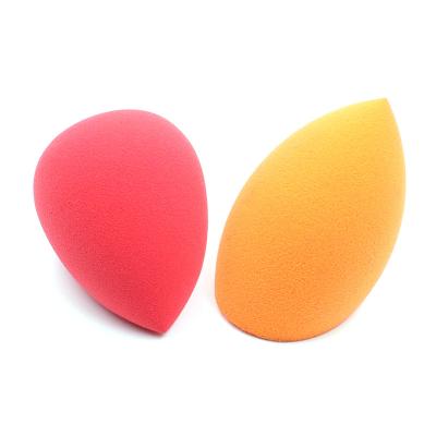 China Hot Selling Soft Makeup Sponge Cosmetic Make Up Beauty Sponge Latex Powder Puff Handle Non Smooth Blender Customized Tools Logo Sponges for sale