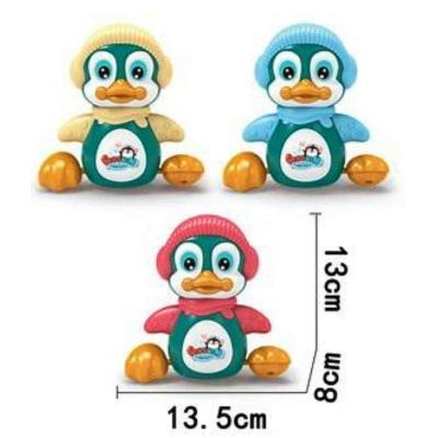 China Musical Baby Crawling Toys Learn Singing Cartoon Dancing Penguin Toy Early Educational Toys For Toddlers 13.5 x 8 x 13 for sale