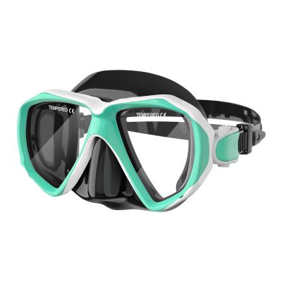 China ODM Silicone PC Mirrored Youth Swim Mask And Snorkel Eco Friendly for sale