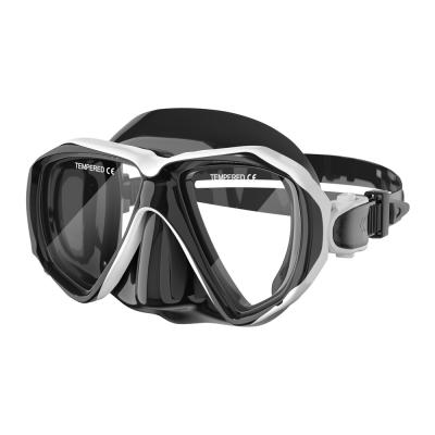 China Kids Underwater Diving Equipment Full View Snorkel Mask For Glasses Wearers for sale