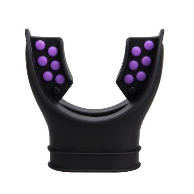 China Colorful Small Silicone Scuba Regulator Mouthpiece For Professional Diving for sale