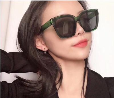 China Wholesale Custom Glasses Shade Sun Glasses Eyewear Men Women Sunglasses Retro Large Square Frame Personality UV Oversized Fashion Sun Glasses Anti for sale