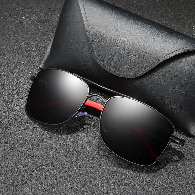 China Fashion Sunglasses 2021 Newest Wholesale Custom Glasses Polarized Shade Sun Glasses Eyewear Men Women Aluminum Magnesium Drive Sun Glasses for sale