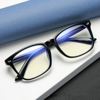 China Wholesale newest fashion ladies computer square optical frame women eyewear men blue lightweight glasses anti retro design eye glasses for sale