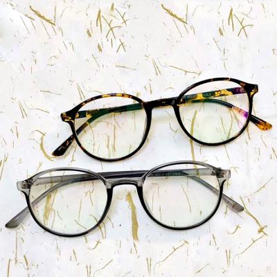 China Wholesale Newest Retro Retro Round Myopia Glass River Fashionable Frame Optical Frame Women Eyewear Men Glasses Design Eye Glasses for sale