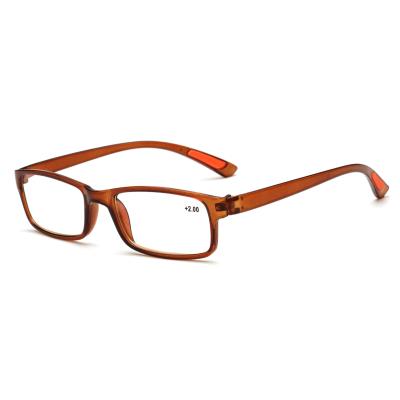 China Slim Super Light Thin Elder Magnifying Frame 2021 Wholesale HD Full Reading Glasses Men Women Reader Glasses Frame for sale