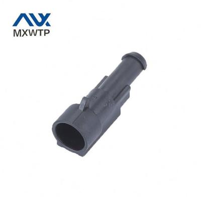 China Automotive Single Post Motorcycle Wiring Connector Board Sensor Male Connector DJ7011-1.5-11 for sale