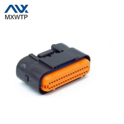 China Yueqing Zhejiang ECU Automotive Connector 34 Pin Female Waterproof Electrical Plug MX23A34SF1/DJ7134-1-21 for sale