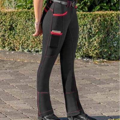 China 2021 Fashion OEM Nylon Equestrian Pants Polyester Riding Breeches For Women With Pockets for sale