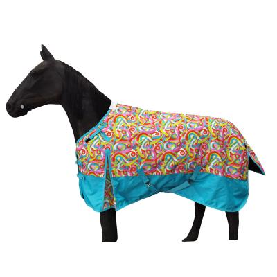 China 600D Assembly Horse Blanket Durable High Quality Equestrian Waterproof Breathable Horse Blanket Horse Blanket for sale