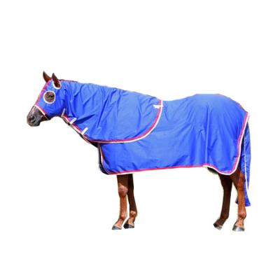 China Durable And Cozy Summer Polycotton Cozy Horse Use Lightweight Horse Blankets Blanket With Hood Blanket for sale