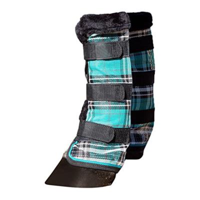 China Eco - Friendly OEM High Quality Horse Fly Boots With Comfortable Fleece Trim for sale