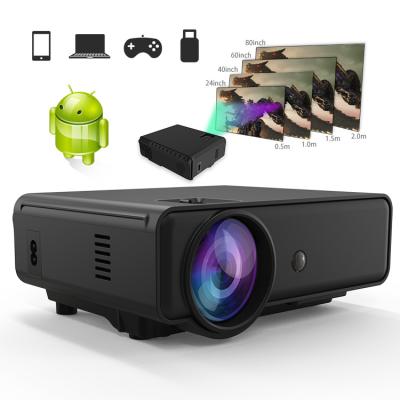 China Pico Shenzhen Mini Projector 720p 1080p Cinema Projector Wireless Portable Android Smart Mobile Wall 3000 Lumens Projector for sale