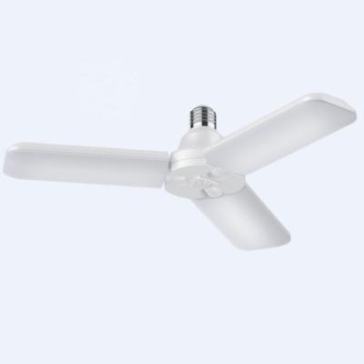 China Residential Led Fan Blade Bulb 20w 30w 45w 60w 75w B22 E27 Ceiling Folding Fan Light Bulb Light for sale