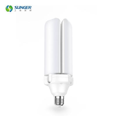 China Sunger warehouse led garage light 39W E27 85-265V 3900LM deformable highbay ceiling lamp for garage/attic basement fan blade light for sale