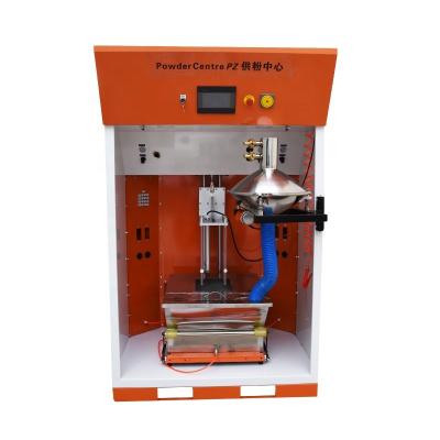 China Metal Surface Finishing Automatic Powder Supply Equipment Powder Booth Plastic Powder Supply Center for sale