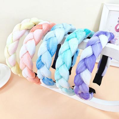 China Fashion Factory Direct Selling Chiffon Hair Band Soft New Knotted Hair Band Hair Band For Girls for sale