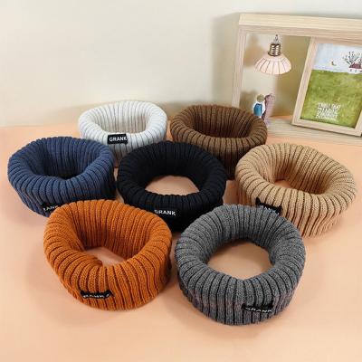 China Fashion knitted woolen headband widened elastic thickened headband ladies hair accessories for sale