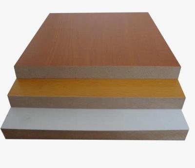 China High Gloss Single Board 18mm Raw MDF Moisture Proof / Medium Density Fiberboard Price / Fire Resistant And Moisture Proof MDF for sale