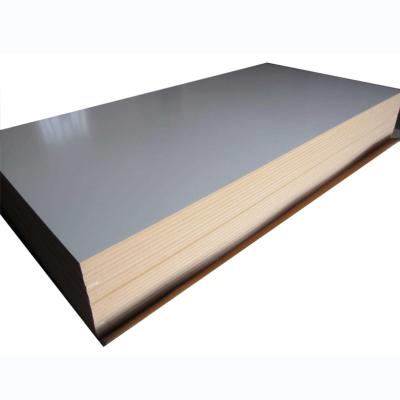 China Moisture Proof Netting Laminated White MDF Board Melamine MDF Board for sale