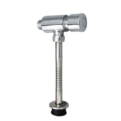 China Modern Brass Wall Mounted Type Push Button Men Public Toilet Urinal Flush Valves zu verkaufen