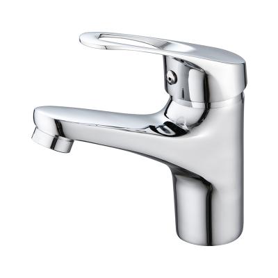 China Other Kirsite Selo Single Hollow Handle And Single Hole Mixed Cold And Hot Water Bathroom Basin Faucet for sale