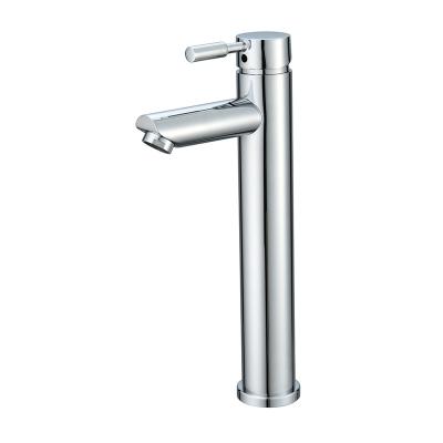 China Other Basin Faucet Mixer Basin Bathroom Long Stainless Steel Design Hot And Cold Faucets en venta