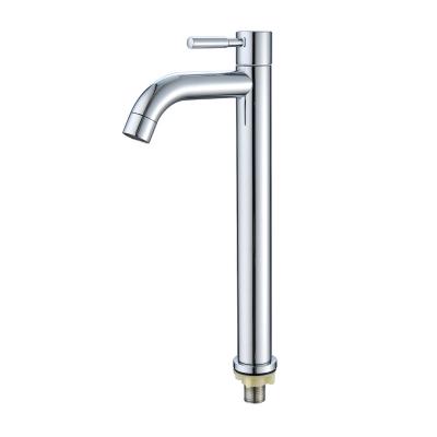 China Other Hotel High Standard Design Single Cold Bending Deck Bathroom Water Basin Modern Faucet zu verkaufen