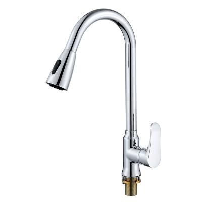 中国 Other Factory Direct Sales Brass Pull Out Kitchen Faucet 販売のため