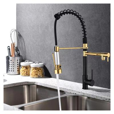 China Other Kitchen Sink Wholesale Zinc Alloy Plated Black Hot And Cold Brass Faucet en venta