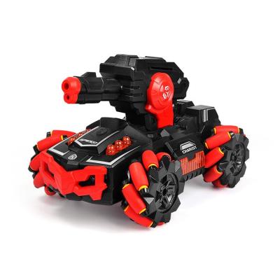 China RC Hobby Multi Function 2.4g Remote Control Tank That Can Fire Water Bombs Electric Rc Car Tank Remote Control Toys for sale