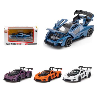 China Toy Alloy Customized Promotional Set Diecast 1/32 Diecast Toy Vehicles Back Model Car Pull Back Toy Car for sale